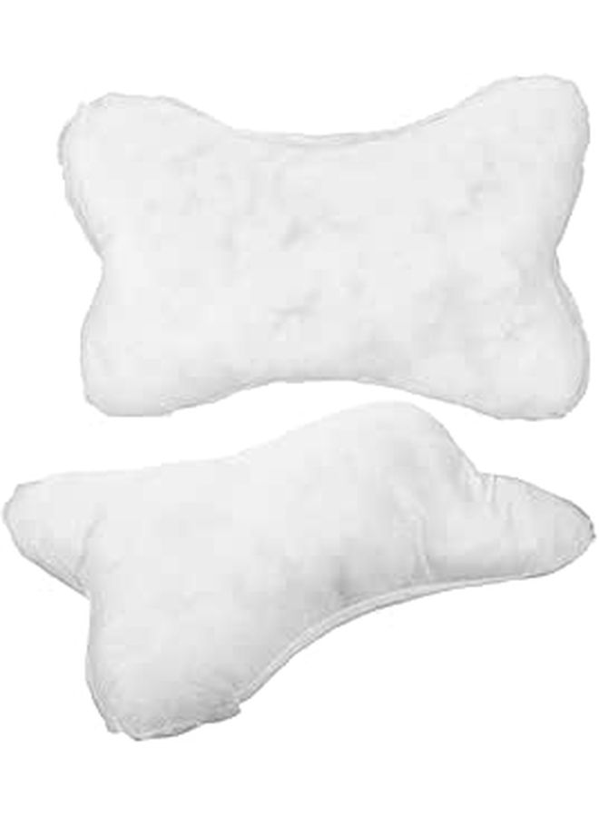 2PCS Car Neck Support Pillows Memory Foam Headrest Cushion For Driving Comfort - Image 1