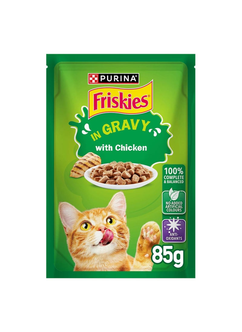PURINA Purina Chicken in Gravy Wet Cat Food 85g  - Image 1
