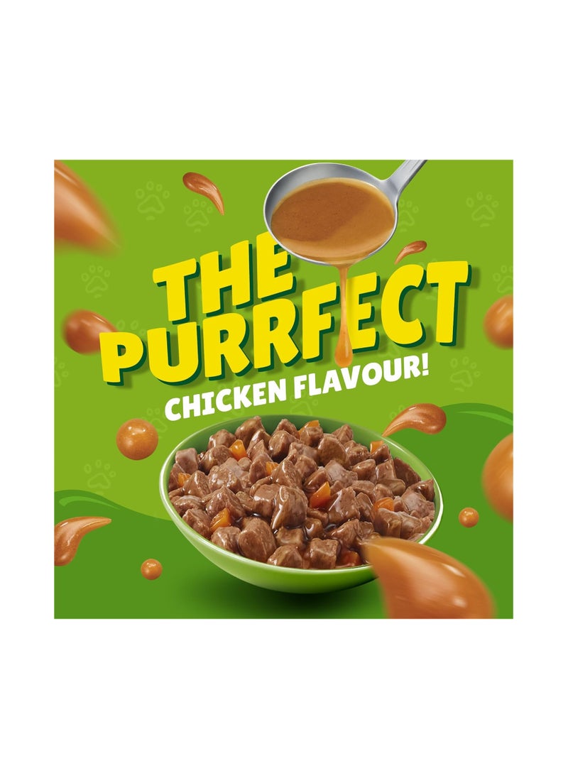 PURINA Purina Chicken in Gravy Wet Cat Food 85g  - Image 2