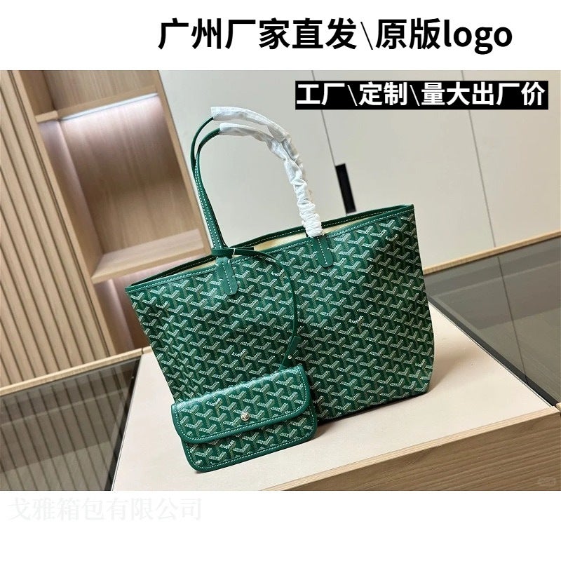 Large Capacity Tote Bag, Dog Tooth Pattern Shoulder Bag, Shopping Bag, Printed Handbag, Bucket Bag, Functional Bag, Versatile - Image 2