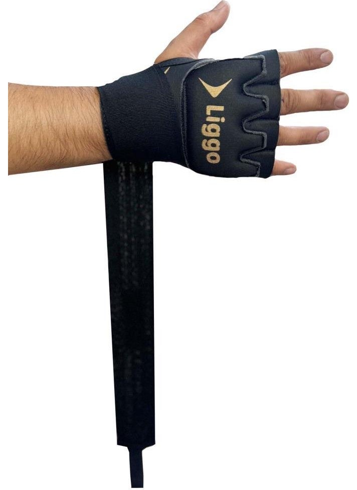 Liggo - Ufc Mma Gloves Wrist Bandage Boxing Gloves Bag Gloves Training Gloves - Image 1