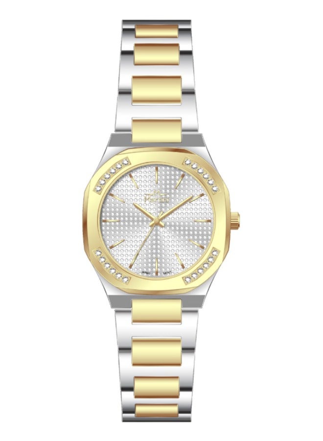 MARTINI Elegant Martini Women's Watch Stylish Silver Dial Stainless Steel Band Water Resistant Perfect for Casual and Formal Wear - Image 1