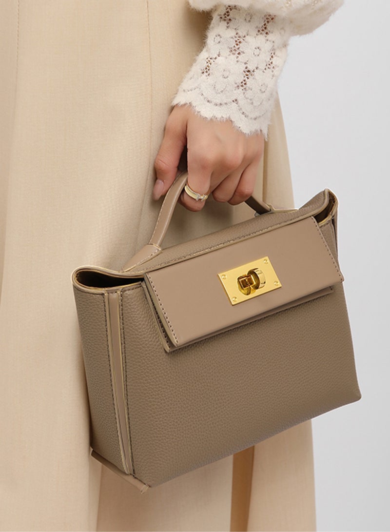 BLLE ROWN Women's Luxury Handbags Top Handle Satchel Bag Commuter PU Leather Versatile Crossbody Shoulder Bags For Ladies - Image 1