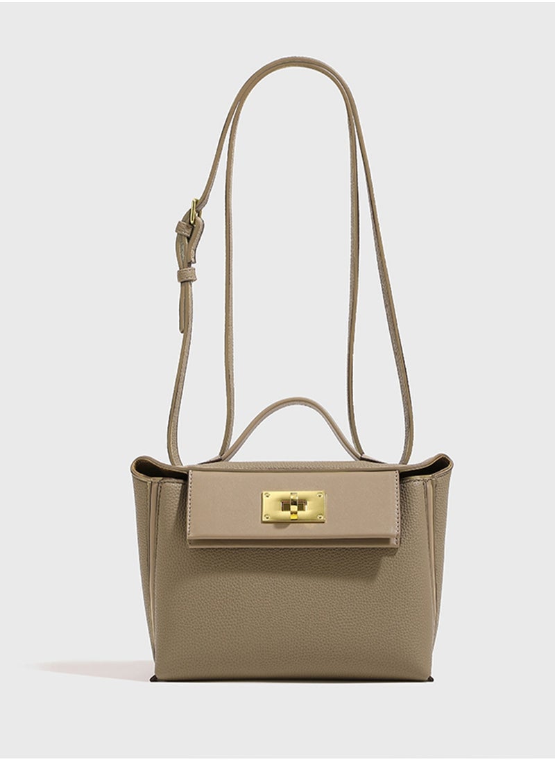 BLLE ROWN Women's Luxury Handbags Top Handle Satchel Bag Commuter PU Leather Versatile Crossbody Shoulder Bags For Ladies  - Image 5