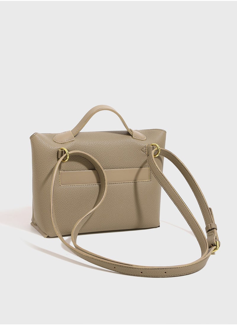 BLLE ROWN - Women's Luxury Handbags Top Handle Satchel Bag Commuter PU Leather Versatile Crossbody Shoulder Bags For Ladies - Image 1