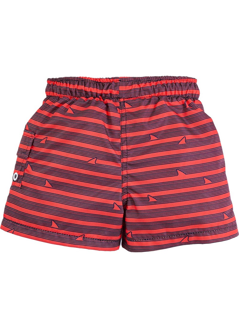 Gold Class Kidswear Boys Shark Patterned Swim Shorts  - Image 4