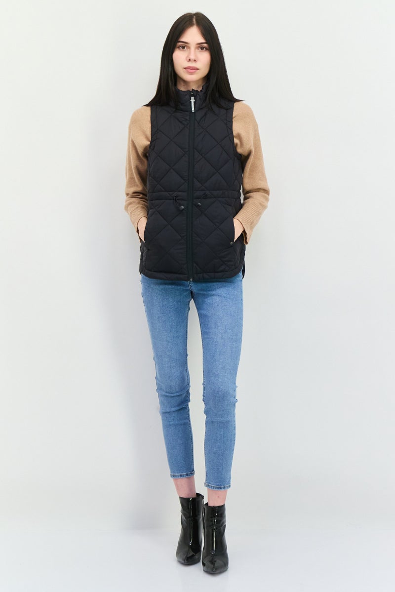 Bearpaw سترة مبطنة للنساء، سوداء - Image 3