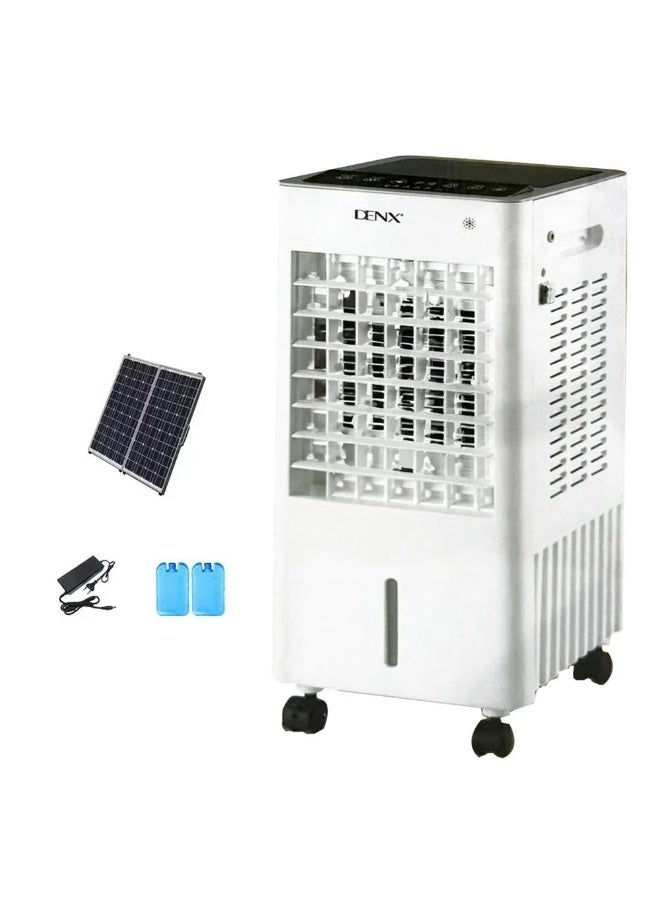 Denx DX2627 Portable Solar Air Conditioner with 10L Water Tank and Remote Control - Image 2