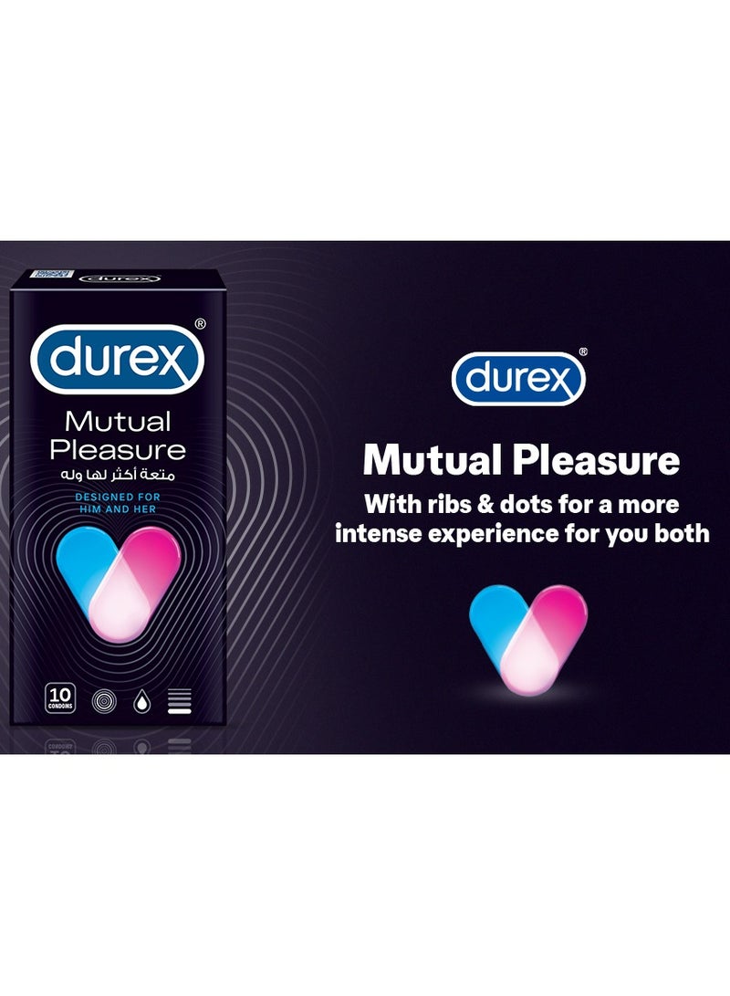 Mutual Pleasure Condom 10 Pieces - Image 1