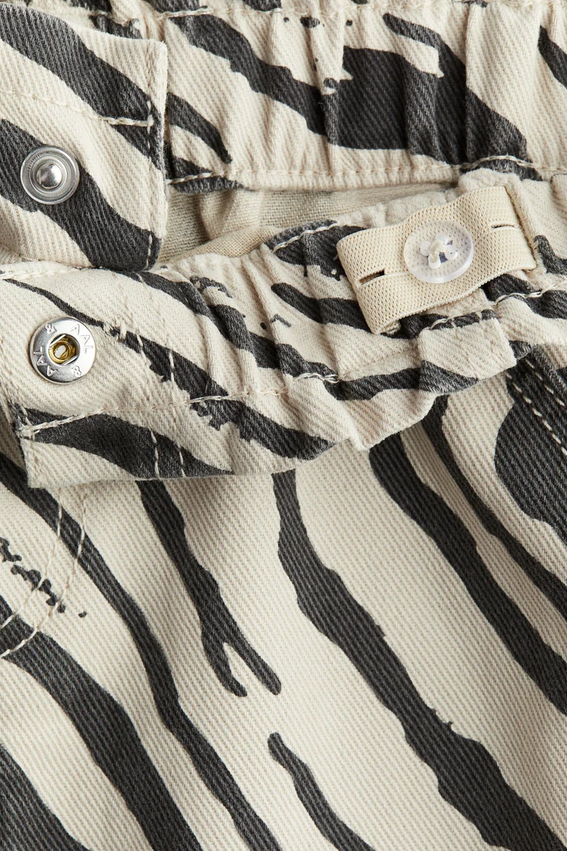 H&M Cotton twill skirt