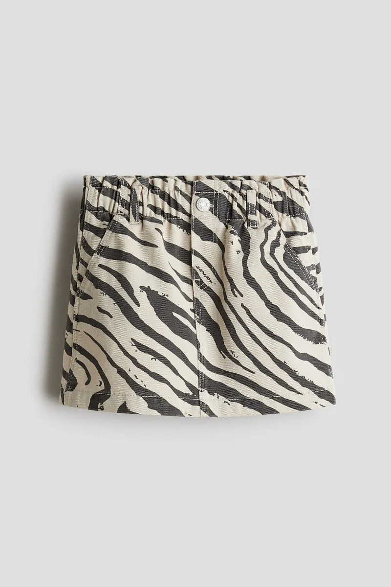 H&M Cotton twill skirt