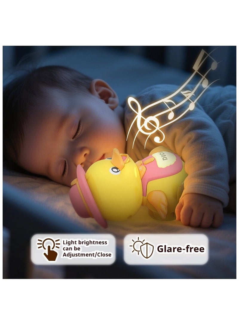 LIXADA Crawling Duck Musical Toy, Baby Toy for Toddler, Sound Toys for 12+ Months, Early Educational Baby Toys with Light, Includes One Large Duck and Two Ducklings (Batteries Included) - Image 3