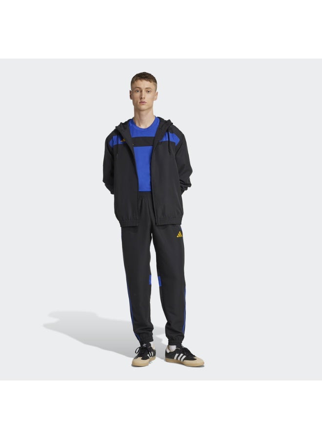 Adidas تييرو إي إس دبليو هود أسود/سيلوبول/كرييل - Image 5