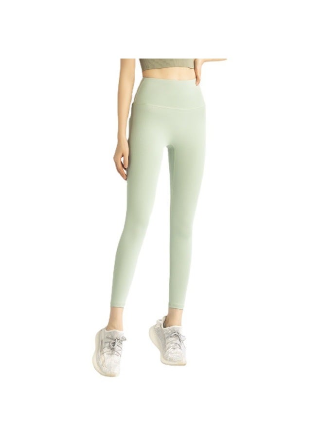 Peach High Waist One-piece Non-embarrassing Line Sports Running Ankle-length Pants Anti-hemming Fitness Training Yoga Pants - Image 5