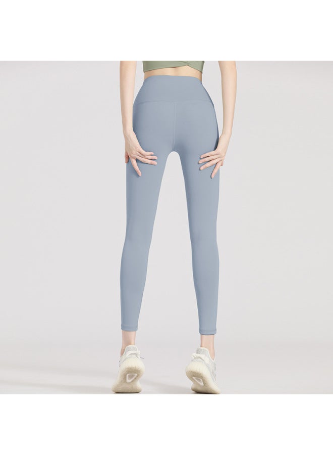 Peach High Waist One-piece Non-embarrassing Line Sports Running Ankle-length Pants Anti-hemming Fitness Training Yoga Pants - Image 2