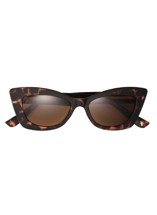 Frye Women'S Blythe Cateye Sunglasses Tort 52 Mm - Image 2