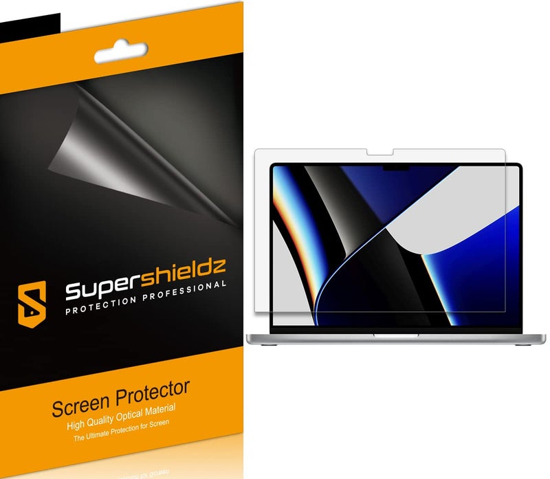 Supershieldz حماية شاشة سوبر شيلدز (3 عبوات) مضادة للتوهج (مات) مصممة لجهاز ماك بوك برو الجديد 16 بوصة (إصدار 2021-2023) [M3 / M3 Pro / M3 Max / M2 Pro / M2 Max / M1 Pro / M1 Max] - Image 1