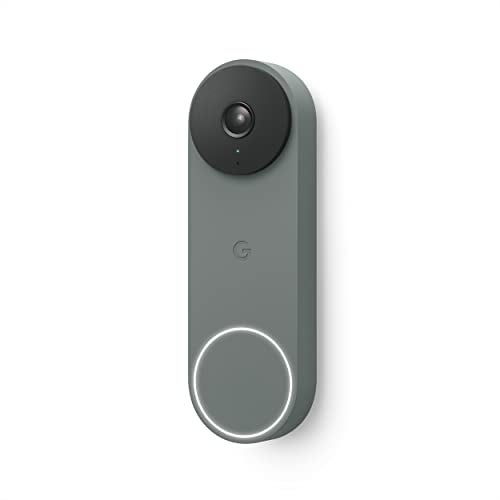 Google Nest Doorbell - (Wired, 2nd Gen) - Wired Video Doorbell Camera - Doorbell Security Camera - Ivy - Image 1
