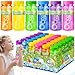 V-Opitos VOpitos 24 Pack Bubble Bottles with Wands in 6 Colors 4oz Bubbles Solution Bubble Party Favors for Kids Themed Birthday School Classroom Prizes for Boys  Girls Ideal Goodies Stuffers - Image 4