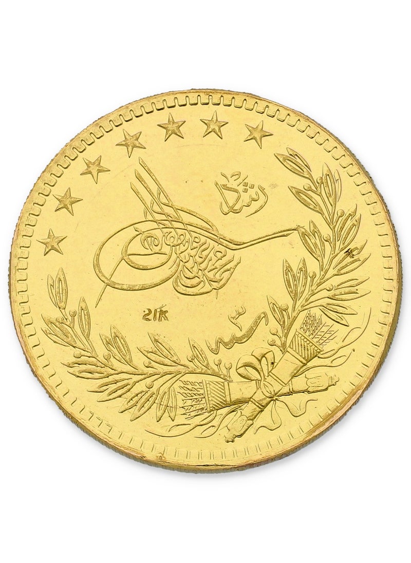 أف كيه جوليريز عملة ذهب 36 جرام الليرة التركية عيار 21  - Image 1