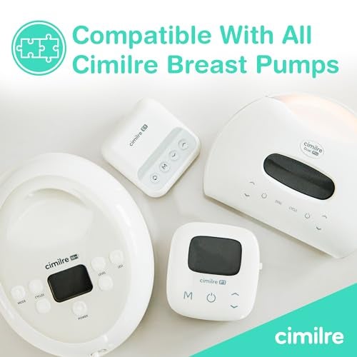Cimilre 16MM Breast Milk Collection Kit, Double Pumping Breast Milk Collector Kit to Store Breast Milk, Includes Breast Shields, Valves, Backflow Protectors & Bottles - Image 3