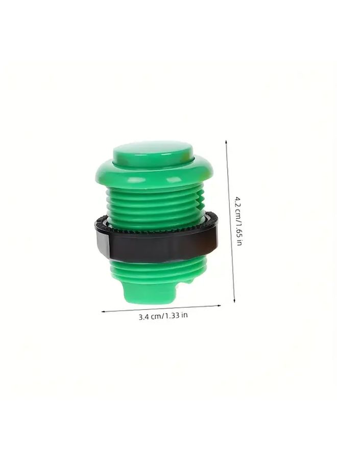 1pc Multi Color Arcade Button Replacement Snap On Joystick And Game Controller Parts No Electronics Soldering Free For PS PS2 N64 PC GBA GB GBC Emulators Compatible With Retro Gaming - Image 2