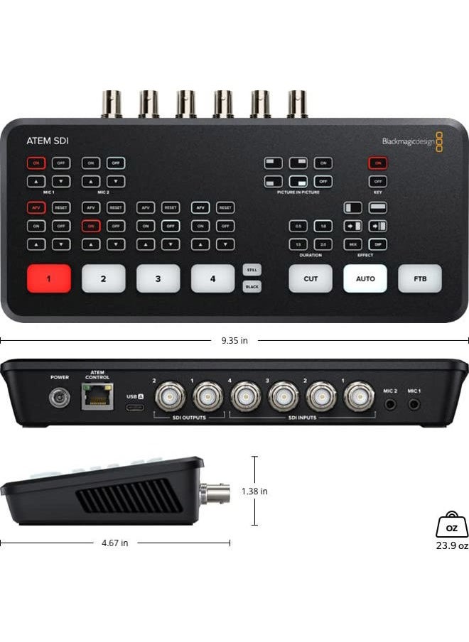 Blackmagic Design - ATEM SDI Live Production Switcher - Image 1