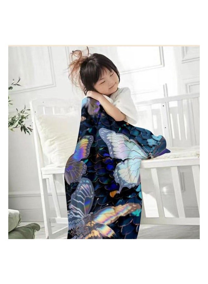 عام بطانية رقيقة من الفانيلا (دافئة ومريحة، ومناسبة للنوم واستخدام الألعاب وإزالة الغبار ومقاومة للرمل) 150 سم * 200 سم - 398 - Image 4