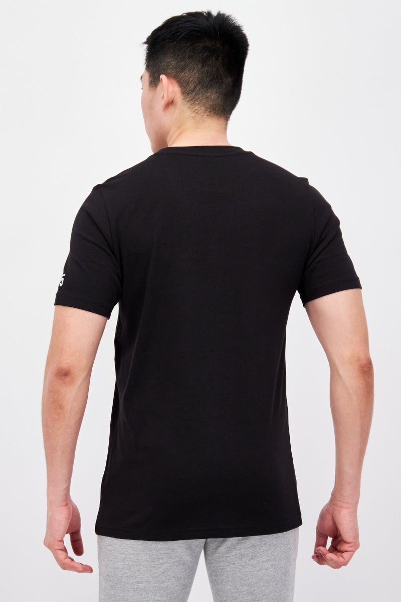 PUMA Men Sportswear  Fit Short Sleeves Outdoor T-Shirt, Black - Image 4