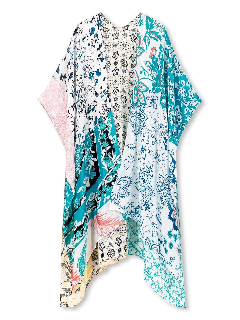 Breezy Lane Kimonos for Women Swimsuit Coverup Beach Cover Up for Swimwear Summer Kimono Cardigans Vacation Wear - Image 4