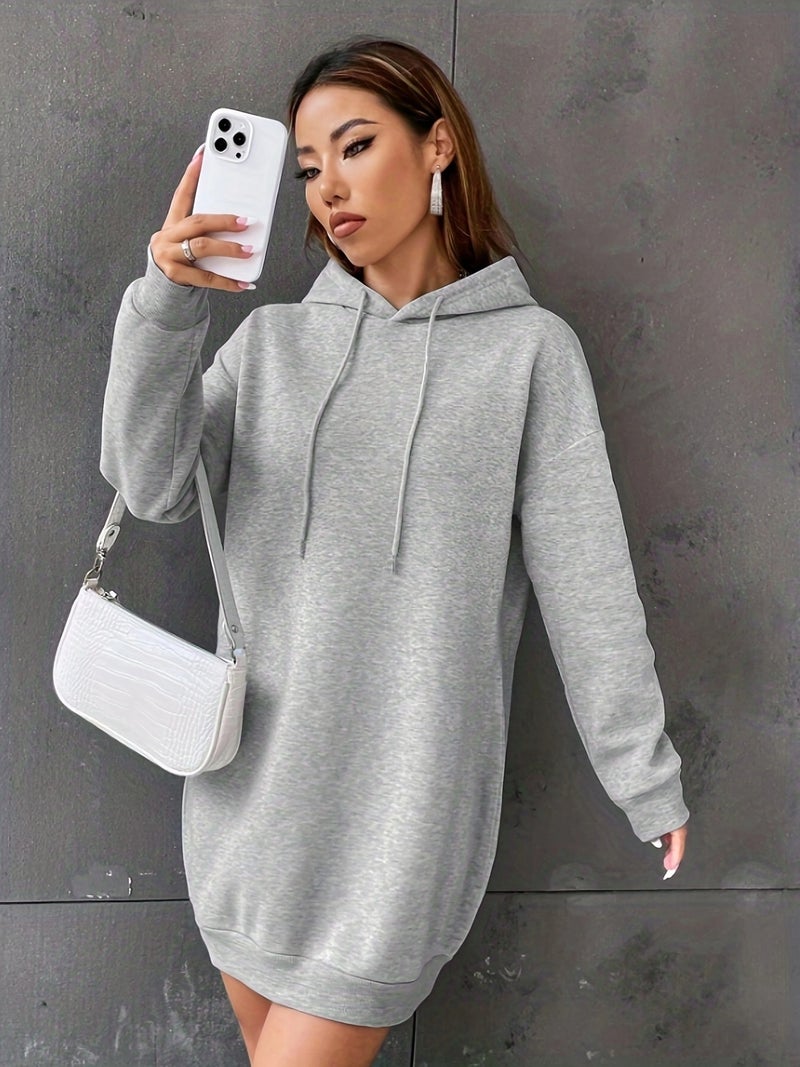 in stock cross-border womens clothing Amazon AliExpress foreign trade European and American plus size explosions womens hooded vests dress Red - Image 3