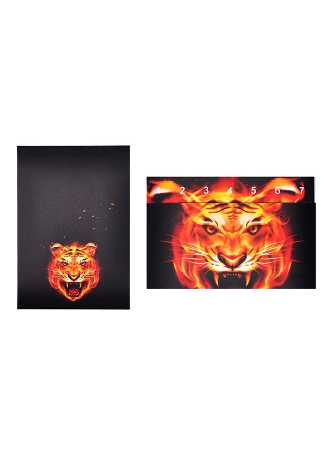 NIBEMINENT Waterproof Sticker For DJI Mavic Mini Drone Black/Orange  - Image 1