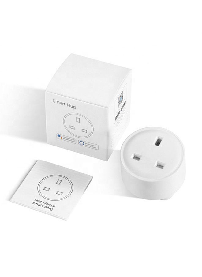 Switch - Remote Control Voice Timing Wifi Outlet UK Smart Plug - Image 1