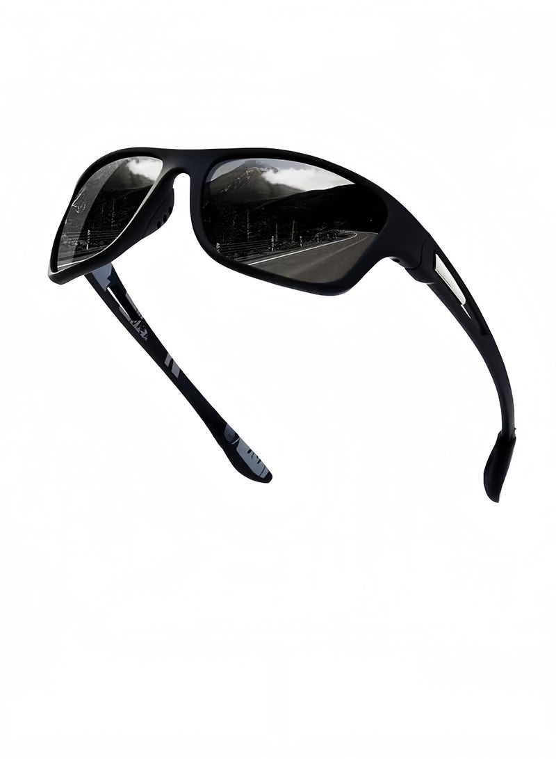 Polarized Sports Sunglasses ，UV400 Protection Glasses - Image 1