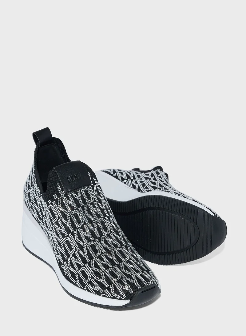 DKNY Paden Slip On Wedge Sneakers