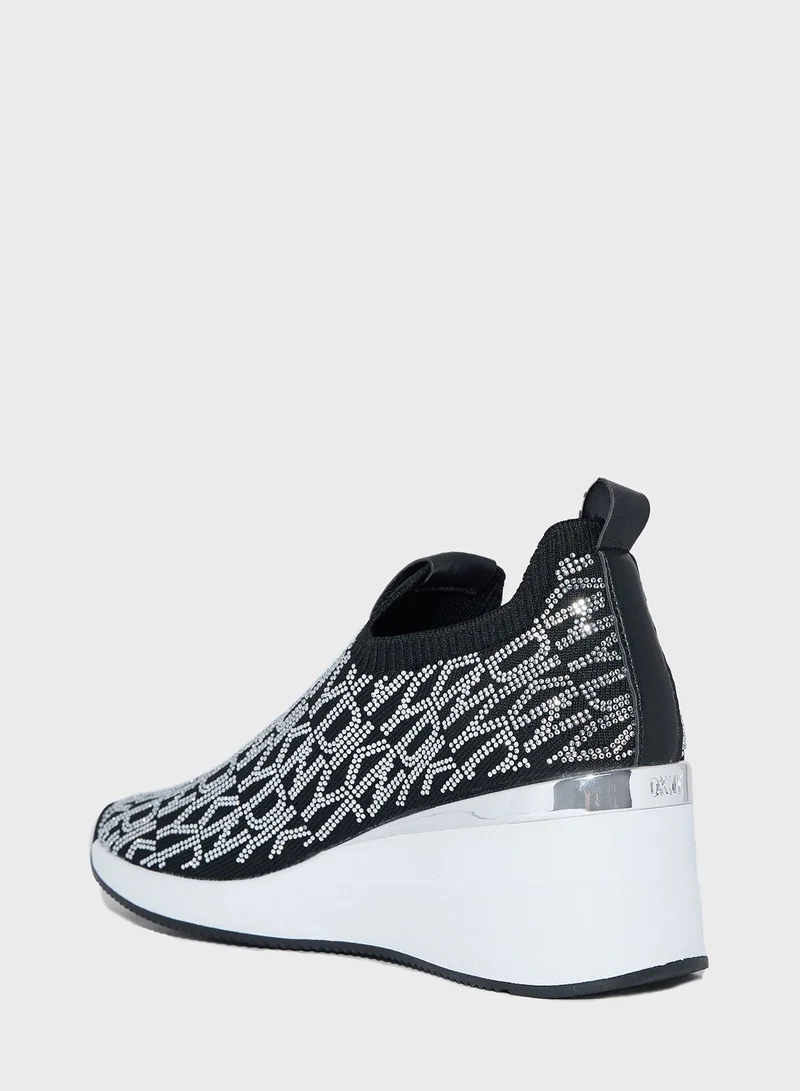 DKNY Paden Slip On Wedge Sneakers