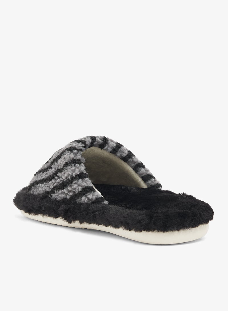 Ginger Printed Cozy Bedroom Slippers - Image 2