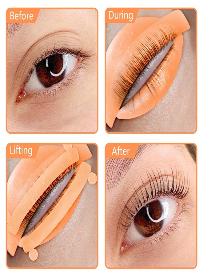 PERMANIA Lash Lift Ribbon, 5 Pcs Silicone Eyelash Rods Ribbon Soft Colorful Lash Lift Tool Flexible Perm Roller Multi-Functional for Eyelash Lifting - Image 3