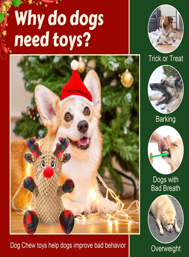 Newget Squeaky Dog Toys, Dog Squeaky Toy with Crinkle Paper, Interactive Durable Plush Dog Chew Toys for Puppy, Small, Middle, Large Dogs Training and Reduce Boredom - Image 4