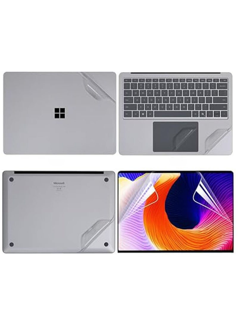 General - Laptop Decal Cover Compatible with Microsoft Surface Laptop 7 13.8 Inch 2024 (Model: 2036) Anti-Scratch Sticker Three Sided Notebook Film and Explosion Proof Screen Film - Image 1