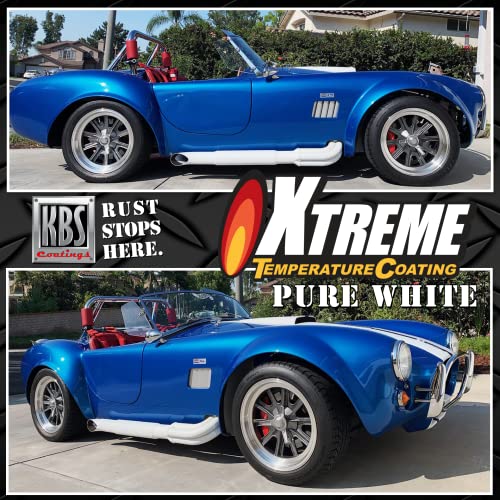 KBS Coatings 65328 Pure White Xtreme Temperature Coating - 1 Pint, Pure White, 16 Fl Oz (Pack of 1) - Image 4