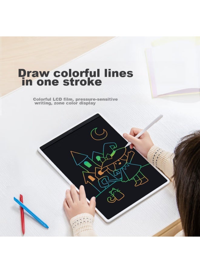 Mijia Lcd Drawing Board, Colorful Version 13.5-inch, Children's Drawing Pad, Writing And Calculation Tablet, Electronic Drawing Board, Writing Pad - Image 4