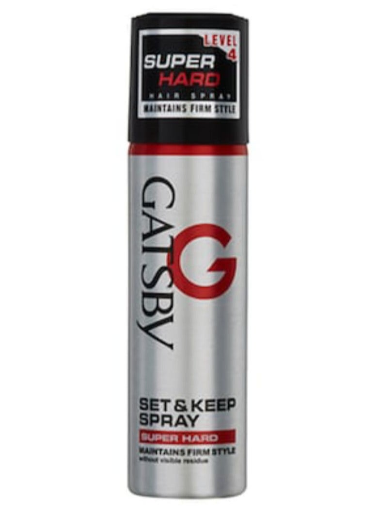 GATSBY Super Hard Hairspray 66 ml 