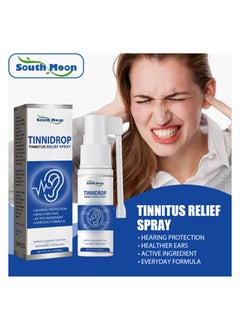 SOUTH MOON Tinnitus Relief Spray Relieves Tinnitus Ear Discomfort Comfortable Ear Solution, Gently Cleans Ears, Says Goodbye To Ear Discomfort And Excess Earwax, Refreshing Ear Care, Enhances Ear Health  - Image 1
