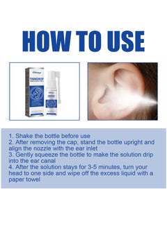 SOUTH MOON Tinnitus Relief Spray Relieves Tinnitus Ear Discomfort Comfortable Ear Solution, Gently Cleans Ears, Says Goodbye To Ear Discomfort And Excess Earwax, Refreshing Ear Care, Enhances Ear Health  - Image 3