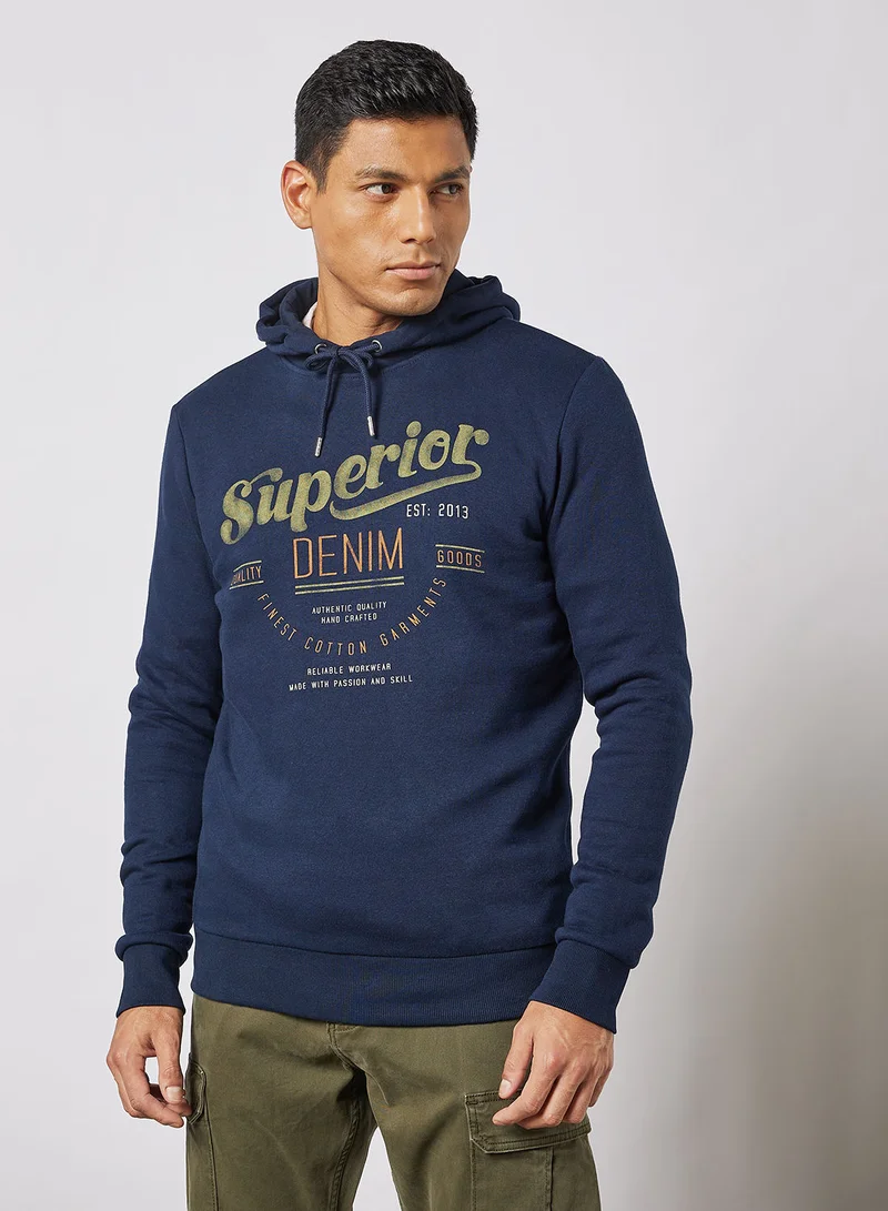 PRODUKT Front Graphic Pullover Hoodie