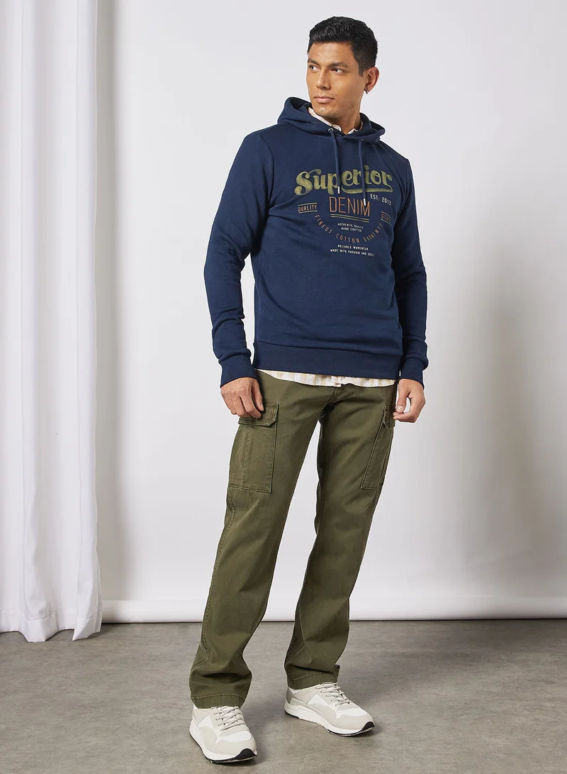 PRODUKT Front Graphic Pullover Hoodie