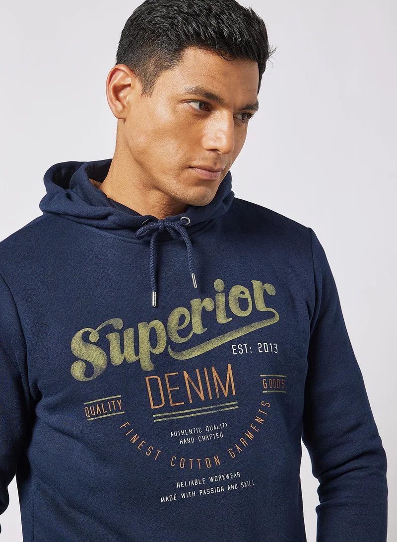 PRODUKT Front Graphic Pullover Hoodie