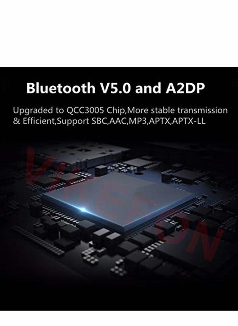 Y&D - Bluetooth Receiver for Home Stereo RCA, 3.5mm AUX Wireless Audio Adapter and Car System, NFC-Enabled - Image 1