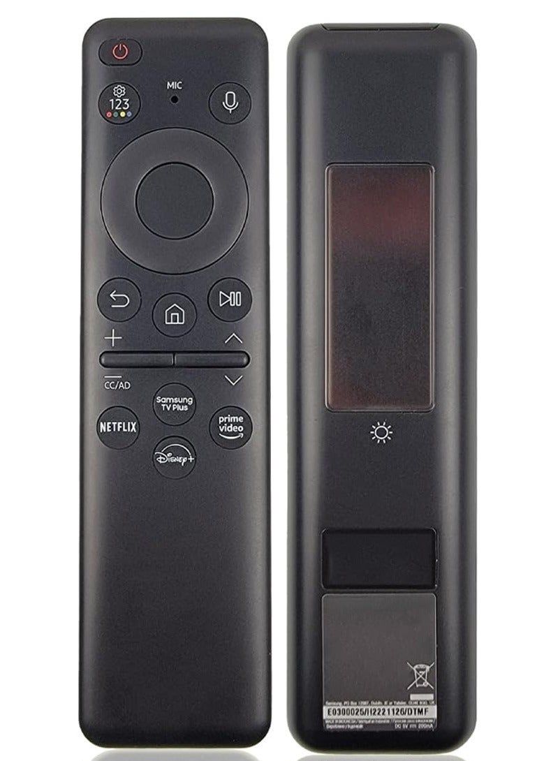 TIGER Solar Voice Remote Control Replacement for 8K HDR Smart TVs – Compatible with BN59-01432A - Image 1